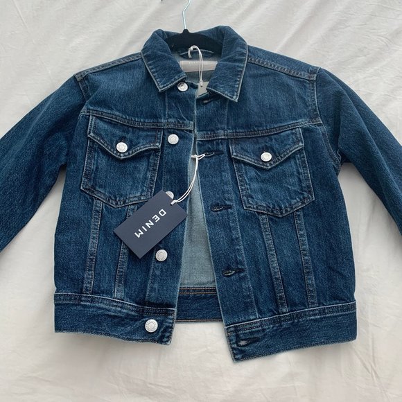 Everlane Cropped Denim Jacket - Picture 2 of 3